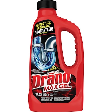 Sc Johnson 0.25 gal Drano Max Gel Clog Remover SJN694768CT